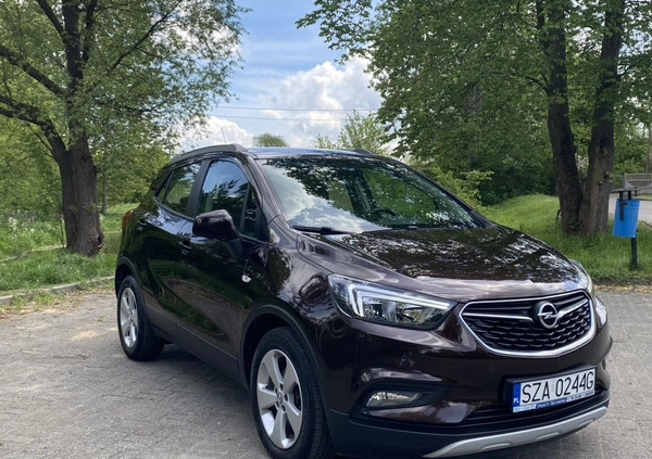 Opel Mokka cena 53600 przebieg: 134102, rok produkcji 2017 z Zawiercie małe 352